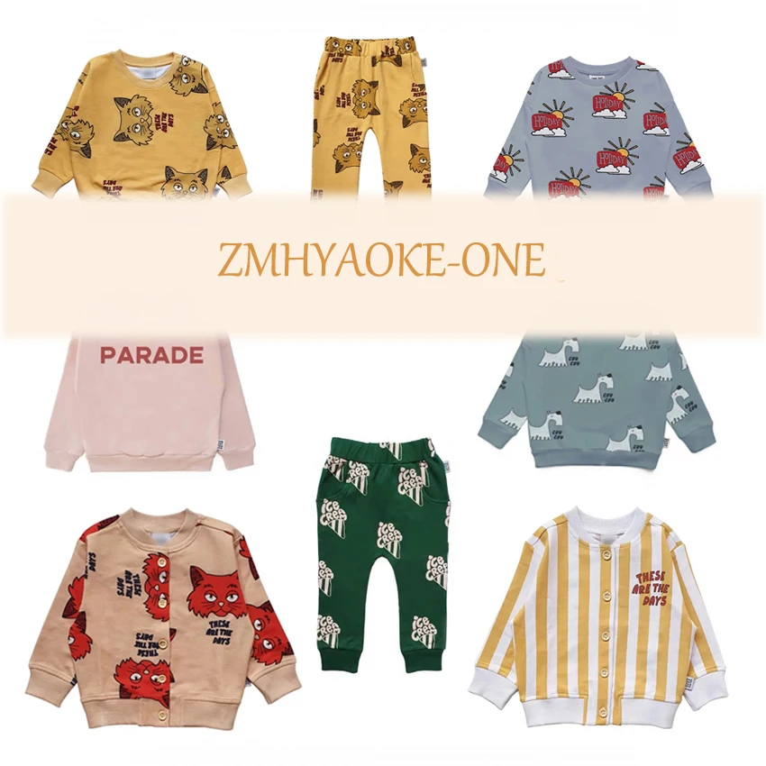

ZMHYAOKE 2019 New One Autumn Toddler Shirts Toddler Girl Tshirt Fashion Animal Baby Boy Clothes for Big Kids Clotning Girls Tops