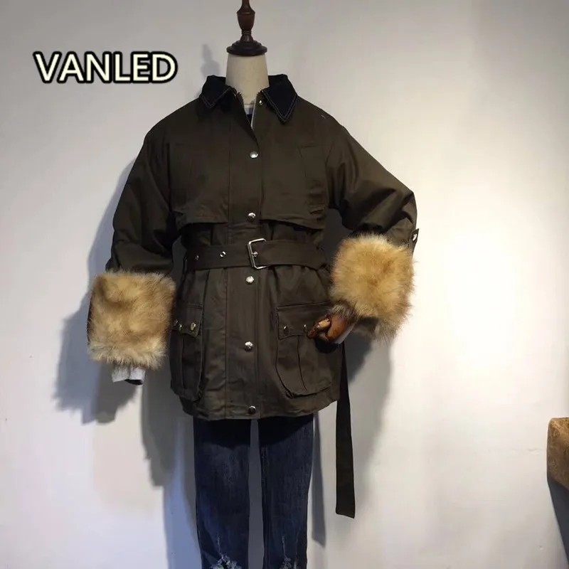 Filles Manteau Chaud Épaississent Vêtements Nouveau Casual Femmes Lâche Longue Black Green army D'hiver Rembourré Coton 2017 w1YBt5qB