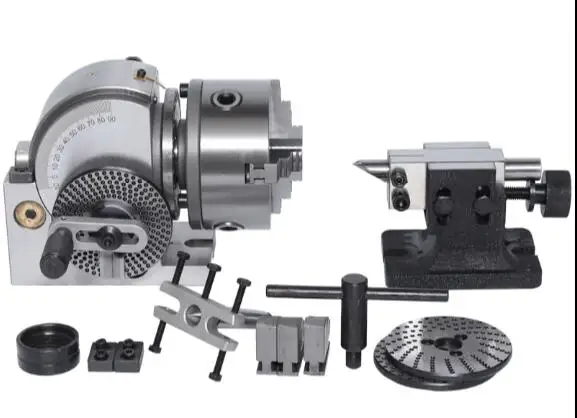 BS-0/BS-1 125MM Precision Milling Machine Dividing Head Universal Dividing Head Dividing Head Universal Divider 5 inch