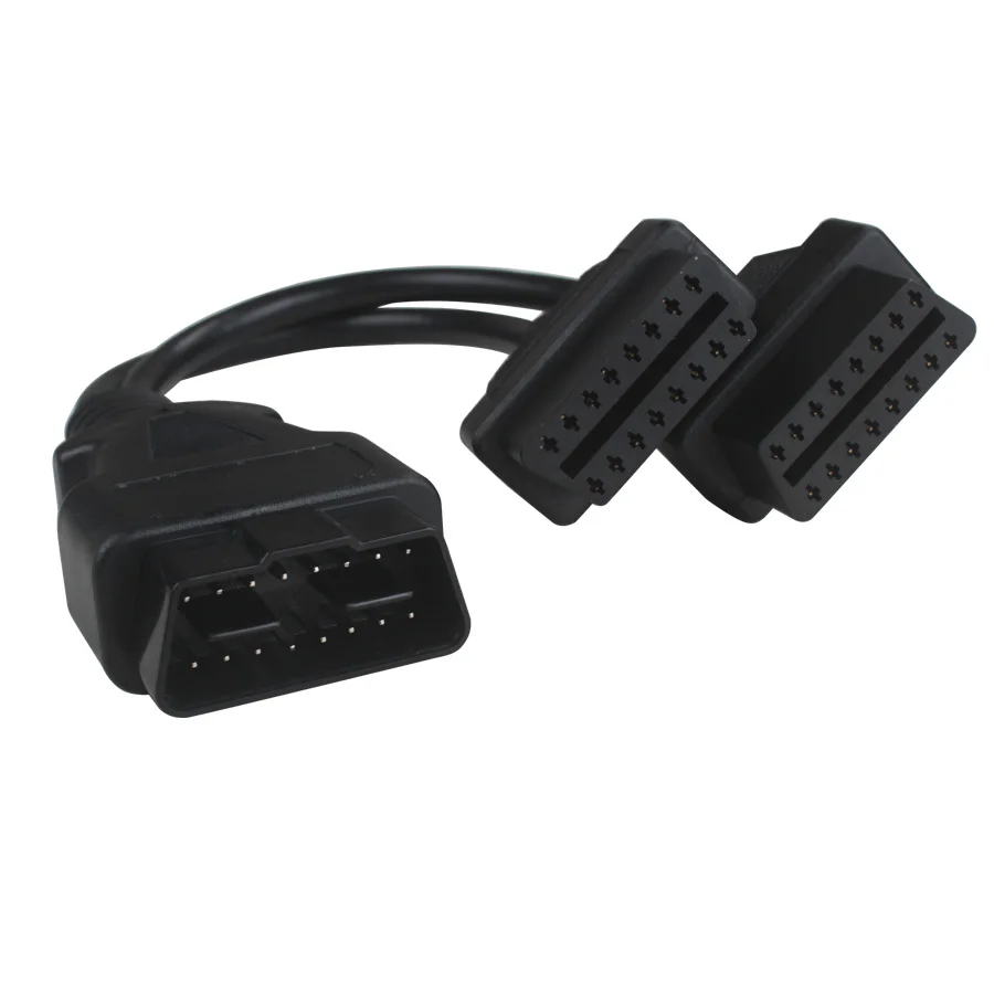 ELM327 2 в 1 Старинная кабель OBD2 удлинитель ELM327 OBD кабель код сканер