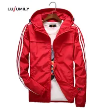 Lusumily Весенняя женская куртка, женская тонкая мотоциклетная куртка с карманами, женская повседневная куртка размера плюс 4XL, пальто с капюшоном, тонкая Базовая куртка