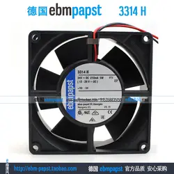Ebm papst 3314 H 3314 H DC 24 V 0.21A 5 W 92x92x32mm вентилятор охлаждения сервера