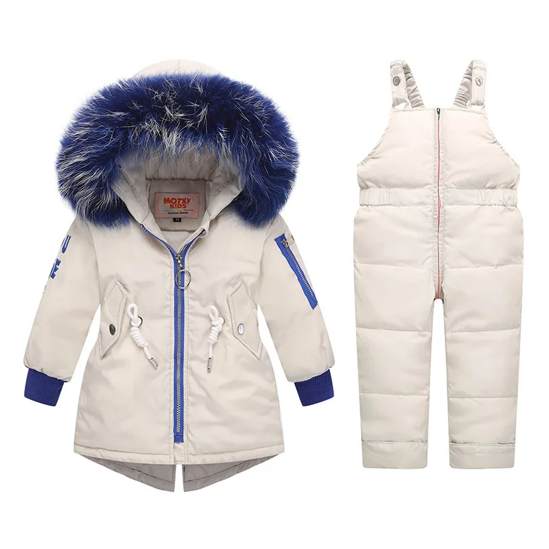 

Baby Snowsuit Winter Clothes Set Children 2pcs Infant Toddler Clothes Suits Boys Girls Clothing Twinset Warm Out Wear 1-3 Years