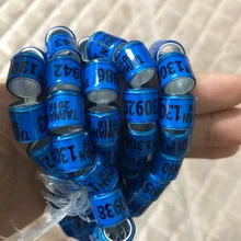 Кольцо для лапки голубя кольца поставщиков Тайвань Оранжевые Кольца 100 шт./лот