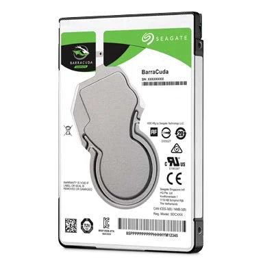 

Seagate Barracuda BarraCuda 2.5", 2.5", 1000 GB, 5400 RPM, Serial ATA III, 128 MB, HDD