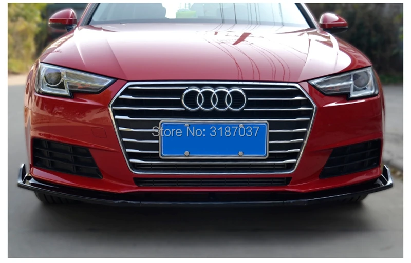 Для AUDI A4 Задний Спойлер ABS задний переднего бампера Диффузор защитные бамперы для AUDI A4 тела набор бампер задний спойлер