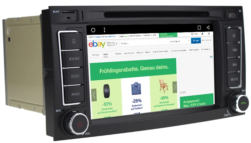 Perfect 7"Capacitive Touch Screen VW Touareg Android 7.1 DVD GPS Player Wifi 3G GPS Bluetooth Radio RDS USB IPOD Steering wheel Control 5