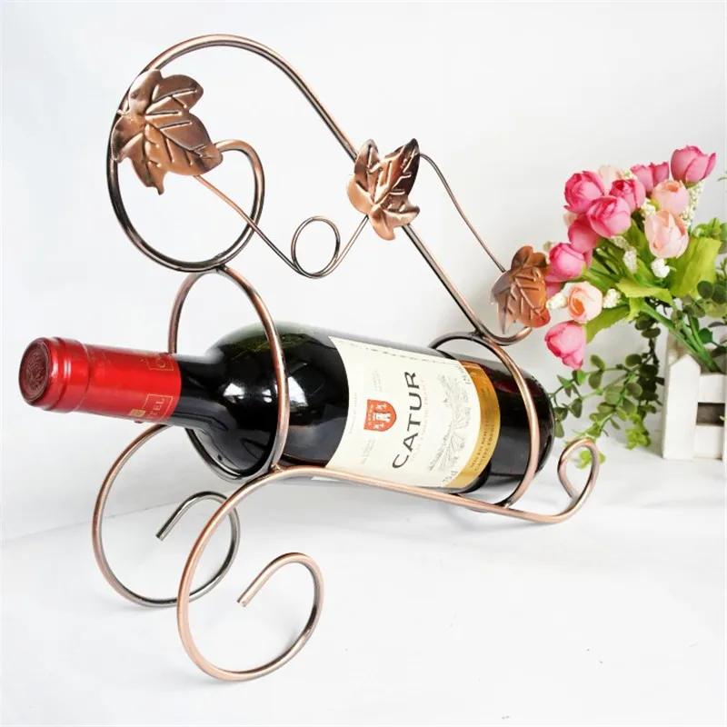 Wine Rack High Quality Stainless Steel Metal Wine Stand Red Wine Bottle