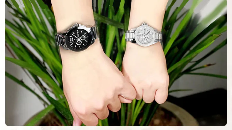GUANQIN Ceramics Couples Lovers' Watches Multifunction Waterproof Automatic Mechanical Watches Men Women Sport Luminous Clock  (11)