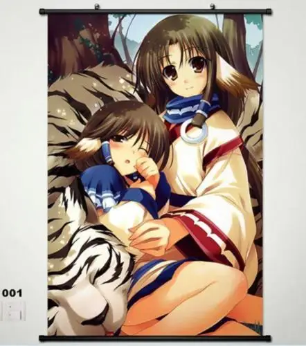 

Japanese Anime Game Utawarerumono Home Decor Poster Wall Scroll 80*60cm c08