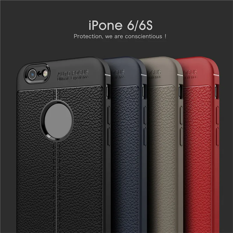 Best Carbon Fiber Phone Case For iPhone X XS MAX XR Cover For iPhone 7 8 Plus 6 6s Plus 5 5s SE Luxury PU Leather Shockproof Case