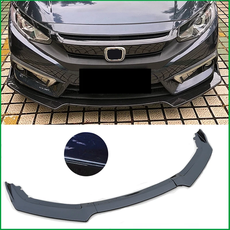 Автомобильный Стайлинг для Honda Civic Sedan 4 двери 2016 2018 передний бампер Нижняя защита