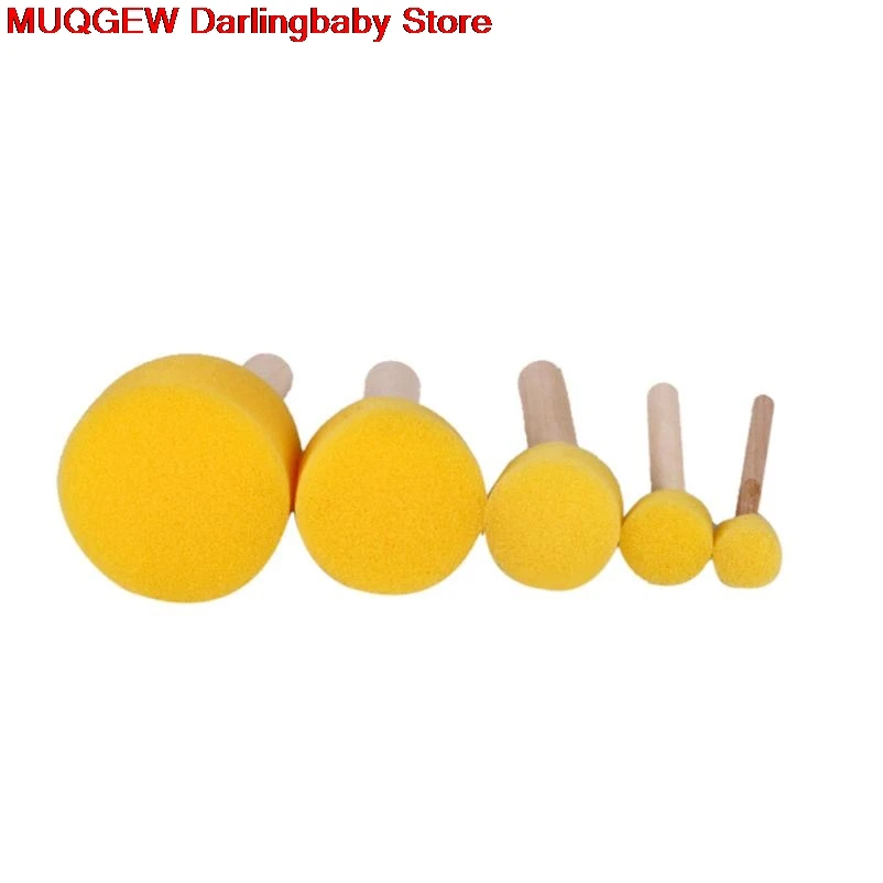 5 шт. Раннее Обучение DIY Игрушки Инструменты для граффити кисти рисования