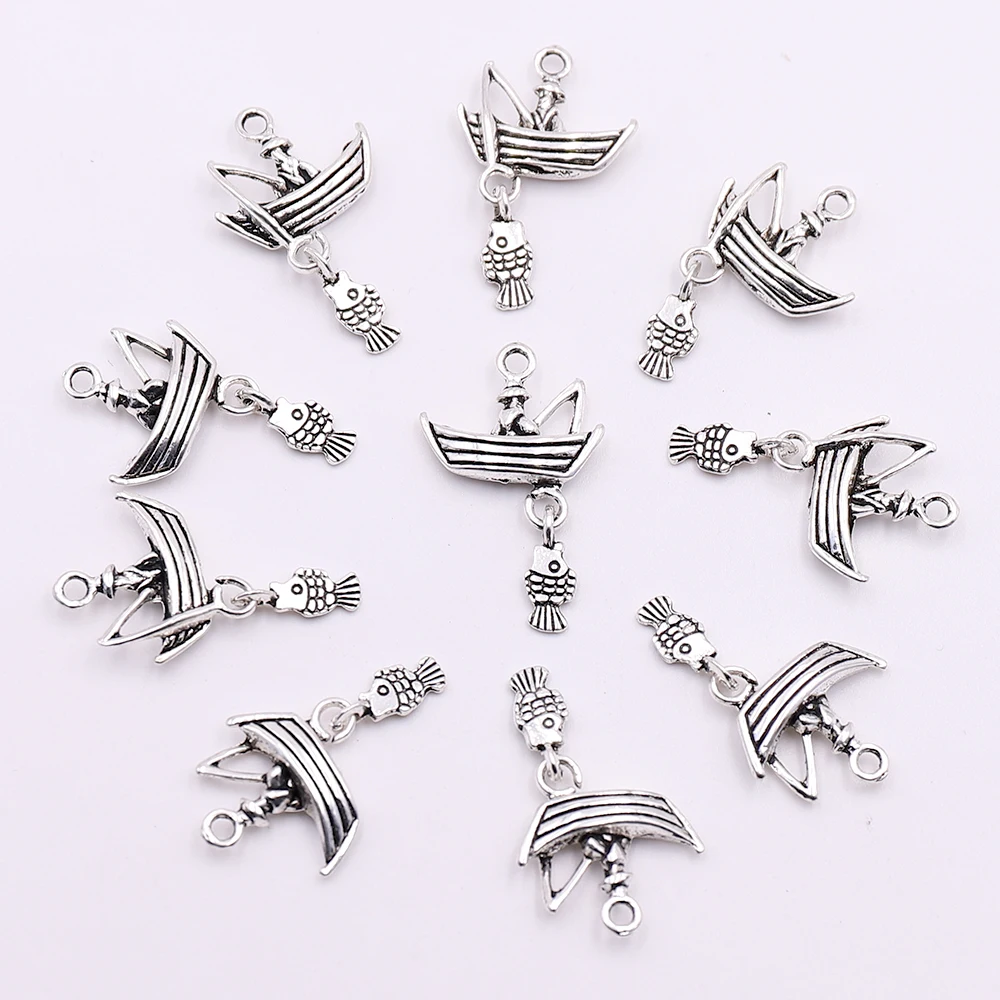 

10pcs Alloy Pendants Charms for Jewelry Making DIY Bracelets Necklaces Making For Women Man Gifts Sale Dropshipping