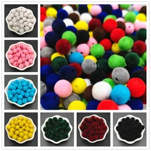 10 мм бархатные бусины акриловые Круглые бусины аксессуары для изготовления ювелирных изделий ожерелье ручной работы свободные бусины, 30 шт./лот