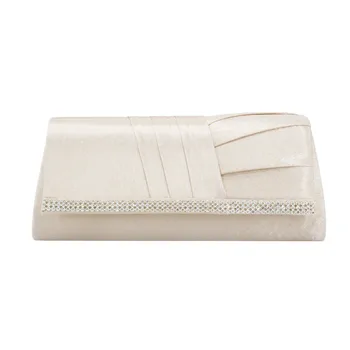

YYW Satin Box Clutch Bag Designer Jewelry 2019 black color chain shoulder bags for women wedding party evening clutches purse