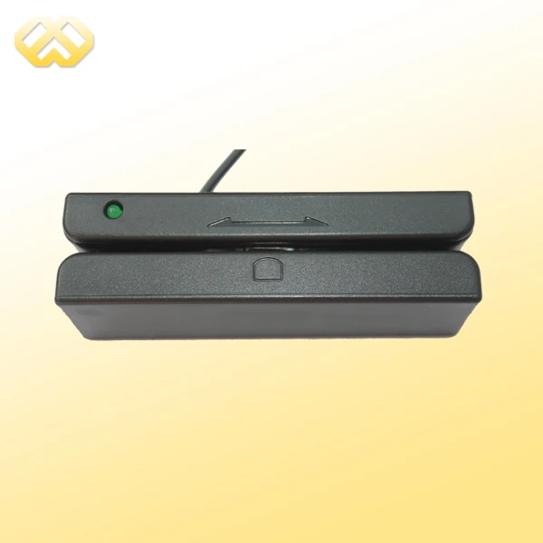 

MSR01 Crad Reader for banks, magnetic 3 tracks card scanner