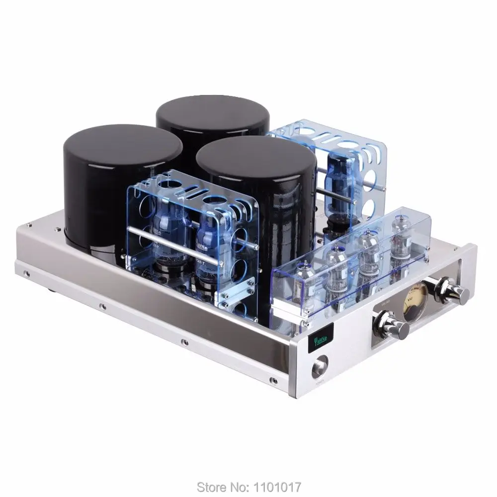 Luxury YAQIN MC-13S 6CA7T Push-Pull Tube Amplifier HIFI EXQUIS Lamp Integrated Amp image 5