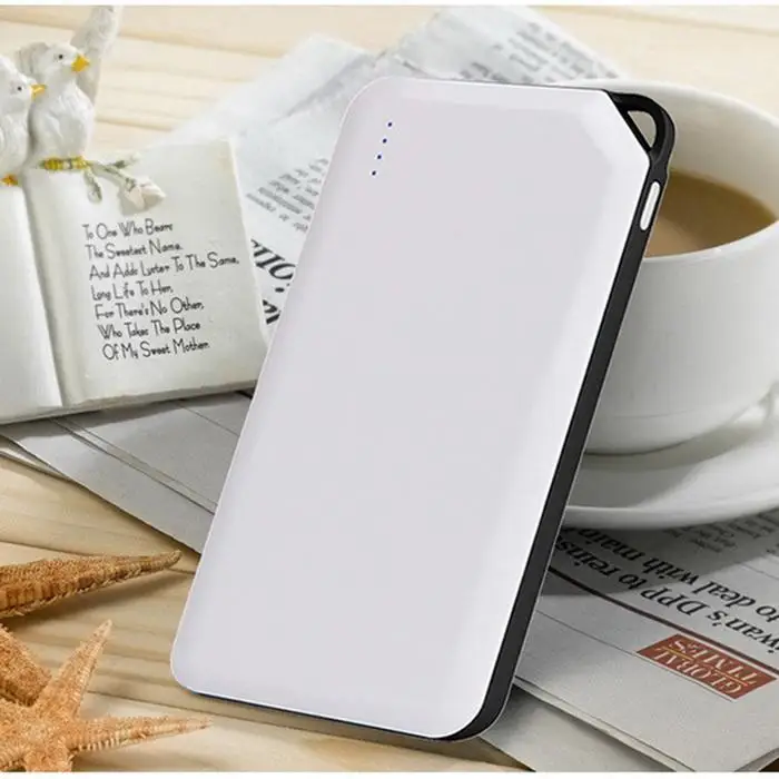 Charging Portable Office Large Fashion Output Bank Outdoor Charge Home 5V USB Fast Capacity 10000mAh Power 2A