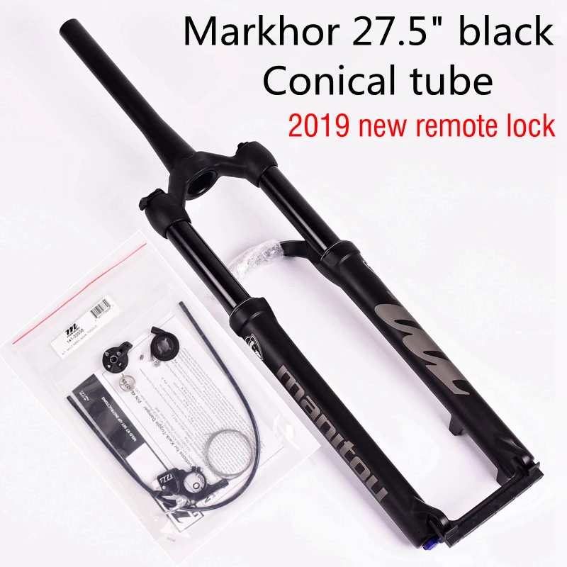 Price Bicycle Fork Manitou MARKHOR Bike Fork 26 27.5inch 29er Mountain MTB Bicycle Fork suspension Oil and Gas Fork remote lock 1635g