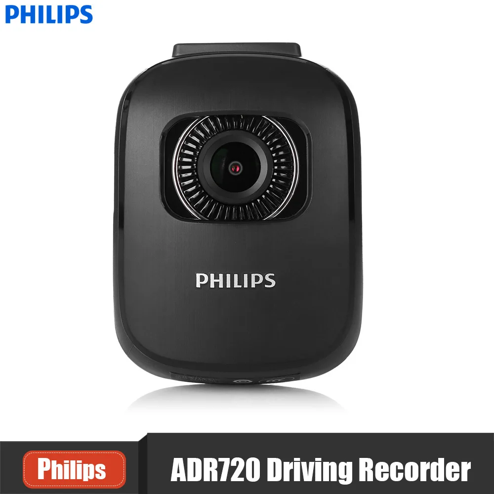 PHILIPS ADR720 2 Inch 1440P Car Dash Cam Recorder 140 Degree Wide Angel DVR Support G
