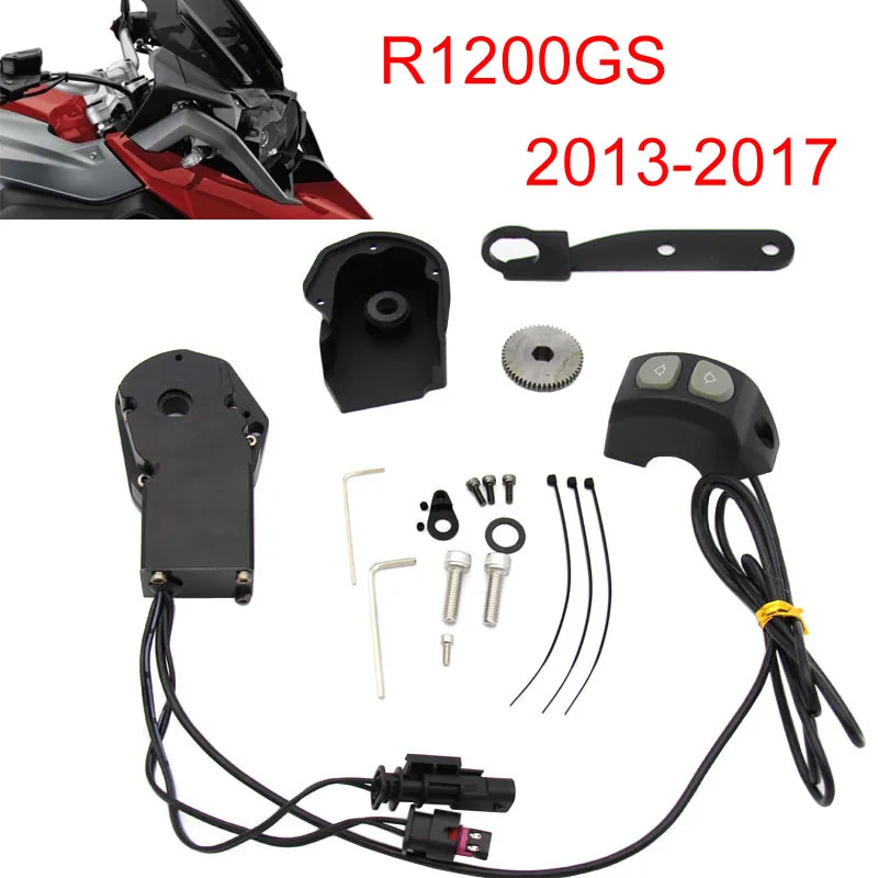 Ветровой ветровой лифт дистанционный переключатель для BMW R1200GS ADV 2013 2017|Накладки и