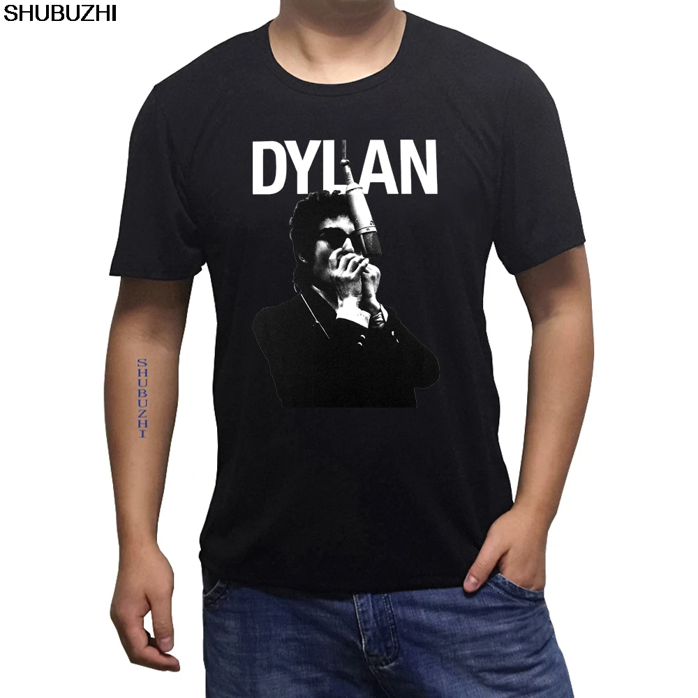 

Official Bob Dylan Harmonica Men's T-Shirt Tops Summer Cool Funny T-Shirts men white tshirt summer tops sbz1075