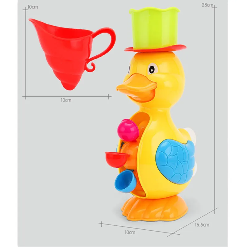 Забавная водяная игра игрушечная уточка для ванны/Дельфин душевой кран детская Ванна Носик играть в ванной игрушки для детей или пляжная игрушка летом