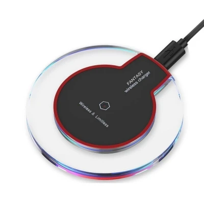 

Ultra-slim QI Wireless Charger Pad for iPhone 6 Plus / 7 Plus / Samsung Galaxy S7 / S7 Edge / S6 / S6 Edge