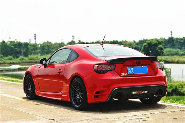 2013 2014 20152016 Новинка 2017 года дизайн высокое качество материала ABS GT 86 BRZ задний багажник крыла Спойлер для Subaru Toyota 86 GT86 спойлер