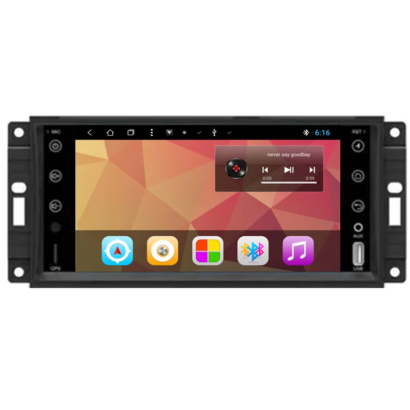 7 &quotAndroid автомобильный мультимедийный стерео радио аудио DVD GPS навигация головное