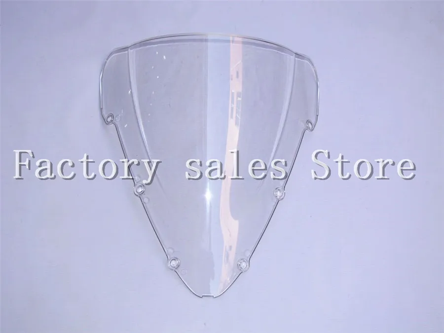 HotSale For Honda CBR 600 F4I CBR600 f4i 2001 2002 2003 2004 2005 2006 2007 White Windshield WindScreen Double Bubble CBRF4I | Автомобили