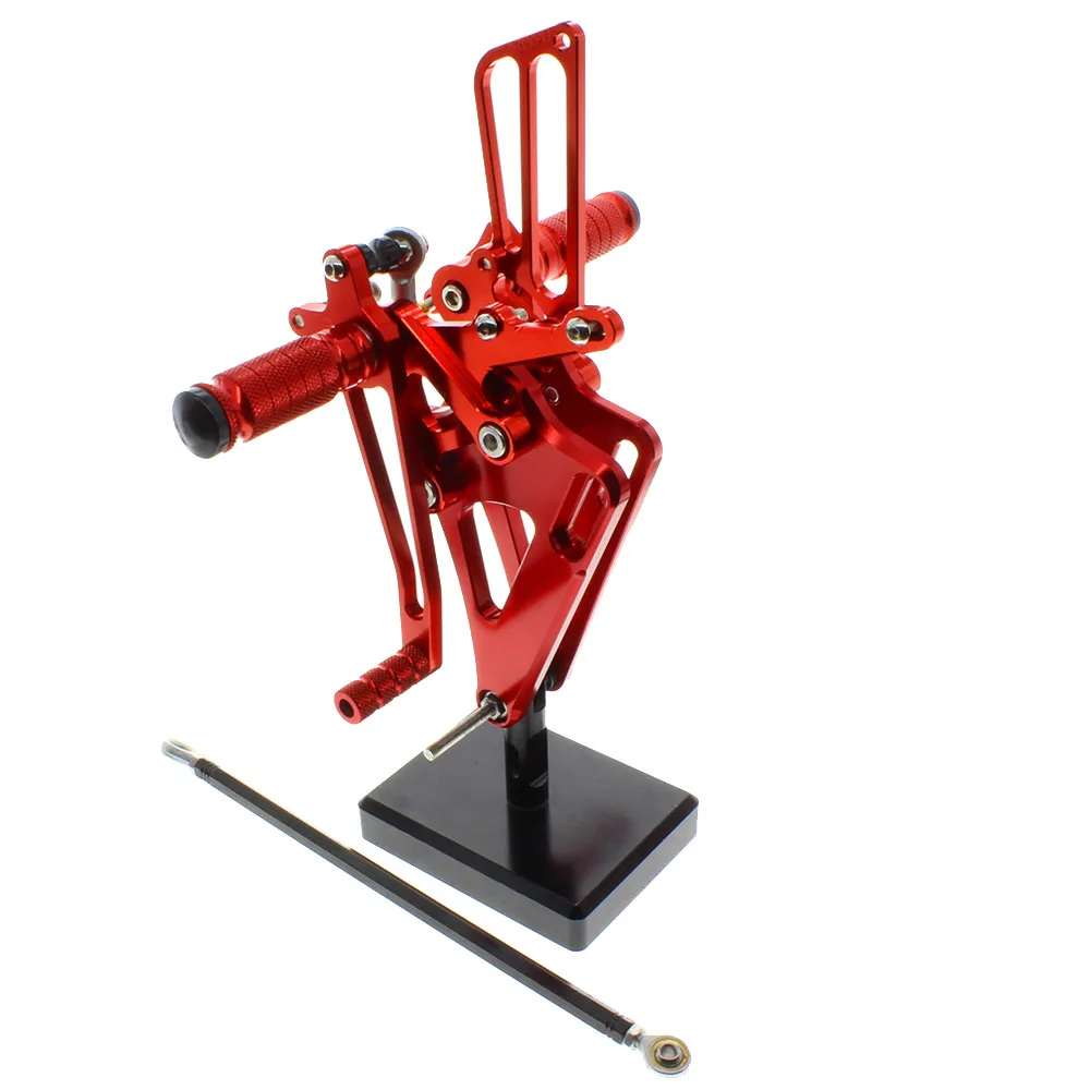 Apoio para os Pés Rearset para Honda Motocicleta Resto Conjunto Cb400 cb 400 Vtec Especificação 1 2 3 1990-1997 pé Peg Pedal Footpeg Cnc Cb400sf 6 400 vtec especificação 1 2 3 1990-1997 pé peg pedal footpeg