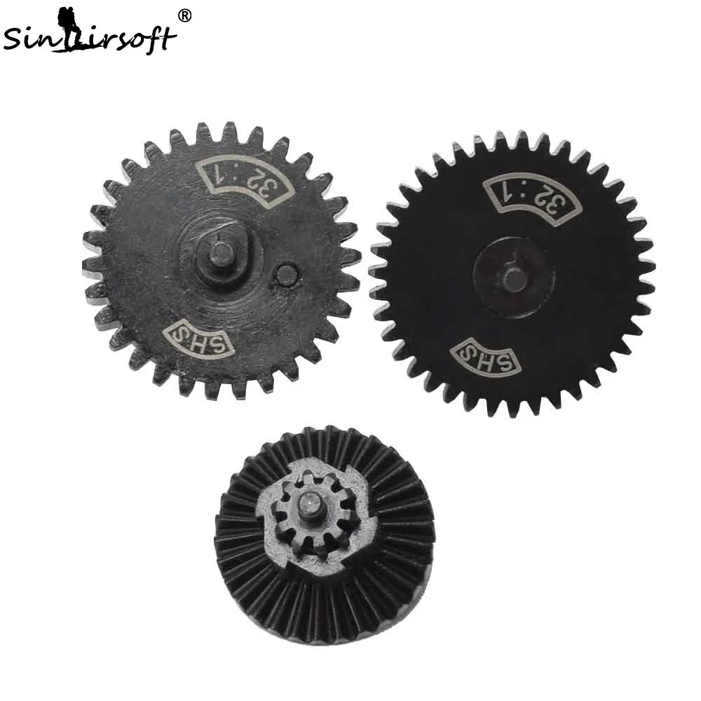

SHS 32:1 Infinite Torque Up Gear Set for Ver.2 / 3 AEG Airsoft Gearbox Shooting Paintball Hunting Accessories
