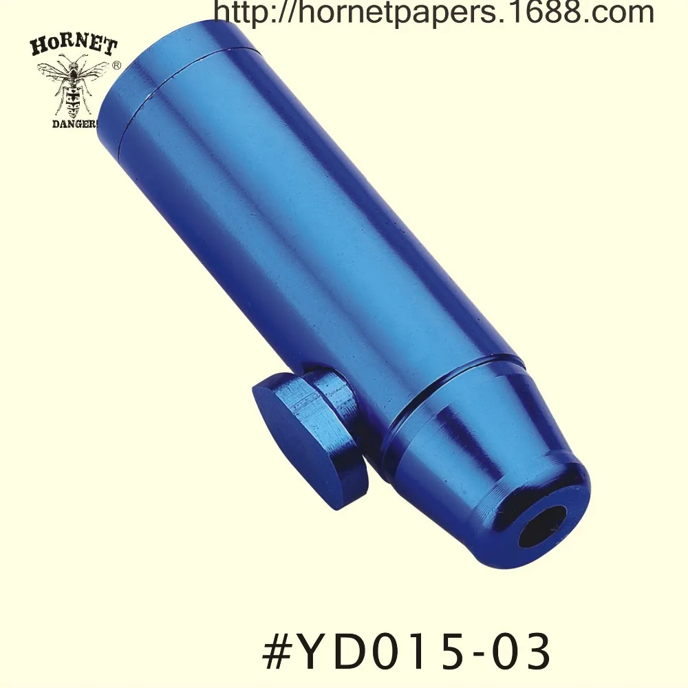 1 X Metal Bullet Snuff Rocket Snorter Sniff Metal pipe Cleaners tobacco