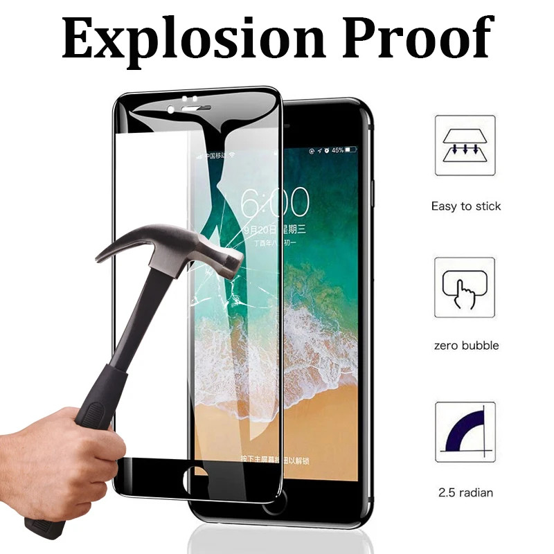 Защитное стекло для iPhone 7 plus защита экрана ihome закаленная броня aifon plus7 дисплей ifone