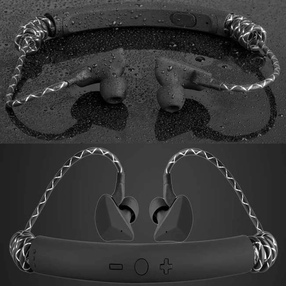 Cordless Headphone Neckband Bloototh Bluetooth Earphone Wireless Sport Headset in Ear phone Stereo Buds VS bluedio tn  (4)