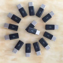 5 шт./лот USB 3,1 type C штекер Micro USB Женский адаптер type-C Конвертер Разъем USB-C адаптер данных Тип C устройство Черный Белый