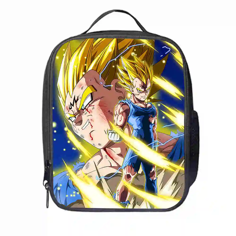 Dragon Ball обед мешок Индивидуальные Torankusu Гоку Супер Saiyan подростков обувь для мальчиков девочек детская школьная сумка изолированный охладитель - Цвет: 027LB59