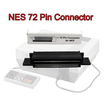 

Replacement 72 Pin Connector Adapter For Nintendo NES Game Cartridge Free Shipping