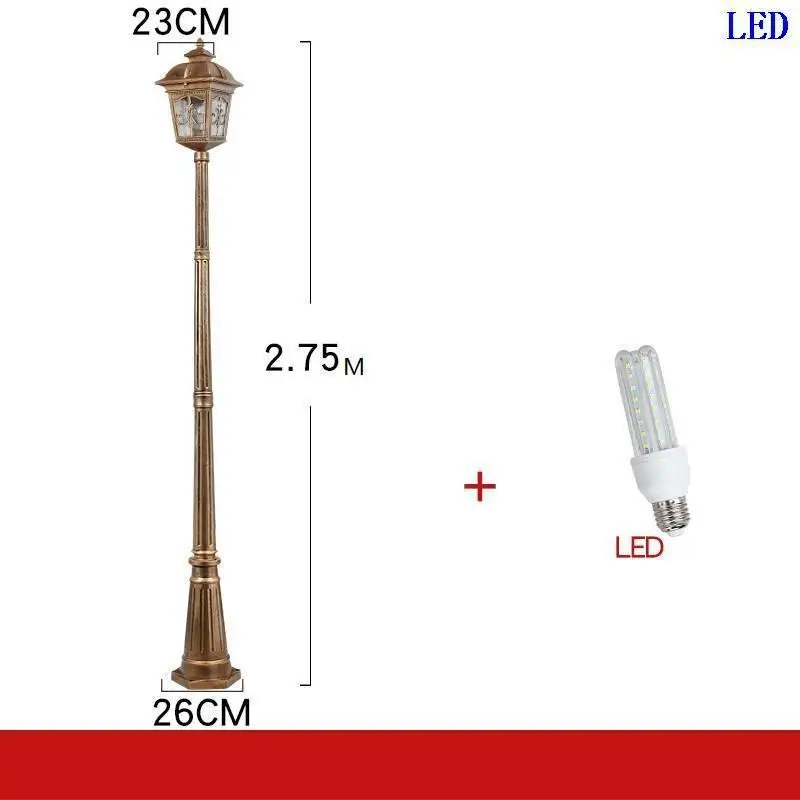 Surya Farola Eclairage Iluminador Jardin Strassenbeleuchtung вне светильник Exterieur Плаза светодиодный светильник Uliczna уличный светильник - Испускаемый цвет: Number  2