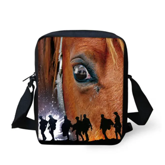 FORUDESIGNS Crazy Horse Сумка через плечо для женщин дизайнерская мужская сумка-мессенджер маленькая Повседневная сумка на плечо Bolsa Feminina для девочек мини - Цвет: Z098E