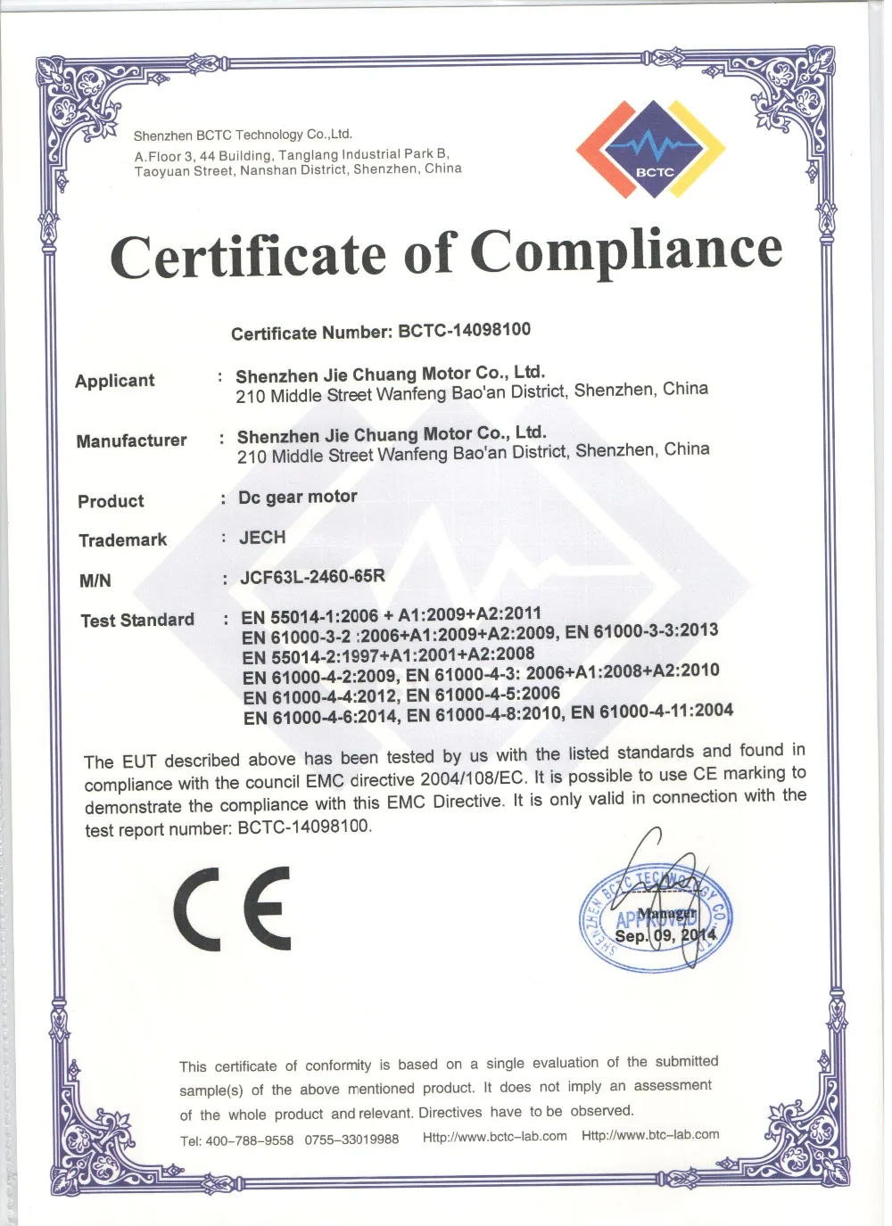 CE