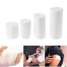 10 рулонов эластичный бандаж аптечка Марля рулон повязка на рану медицинский уход аварийная повязка для ухода