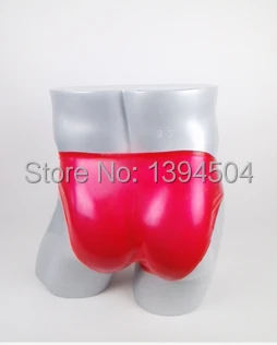 men male customize handmade latex underwear tight zentai shorts pants slim lingerie