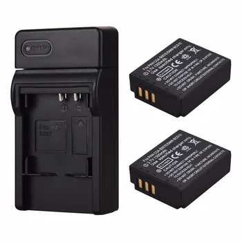 

1300mAh CGA-S007 Rechargeable Camera Battery + Charger For Panasonic DMC TZ1 TZ2 TZ3 TZ4 TZ5 TZ50 TZ15 Lumix DMC-TZ15GK Bateria