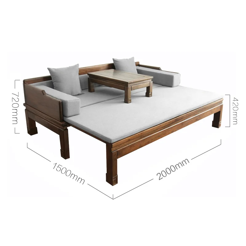 Canape салон divano гостиная диван-кровать деревянная мебель футон кресло beanbag диваны современный para sala любовь сиденье шикарный - Цвет: Style B
