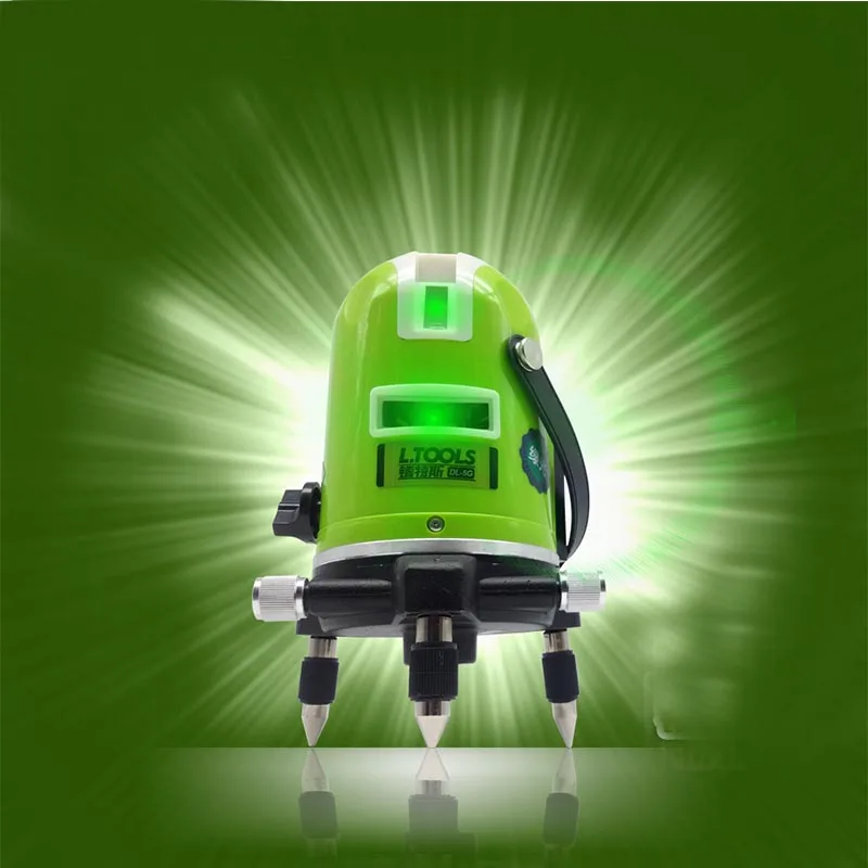 

High quality and high precision infrared light, outdoor green laser level instrument, 5 wire throw instrument