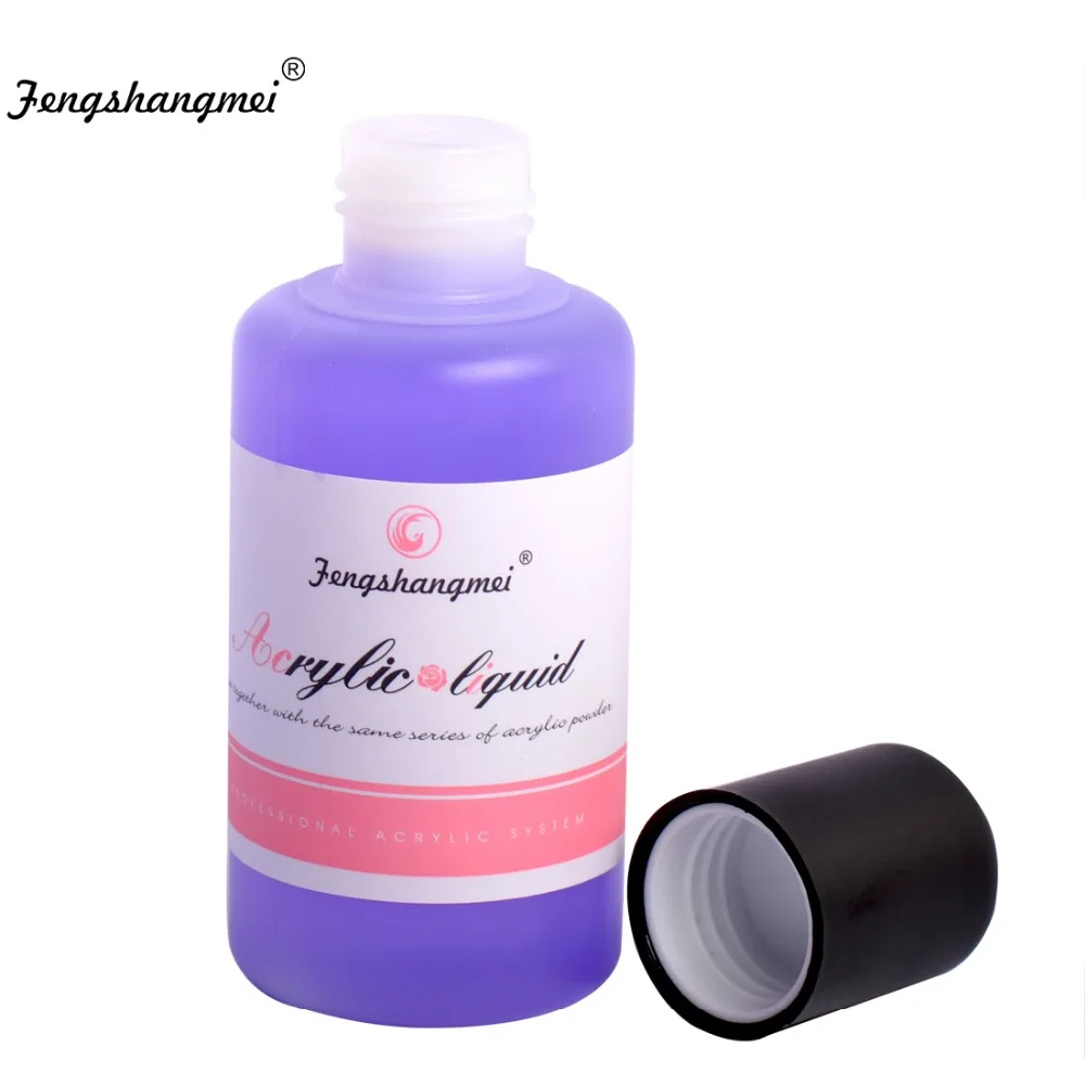 fengshangmei 120ml Crystal Nail Art Design Sculpture Liquid Build Nail