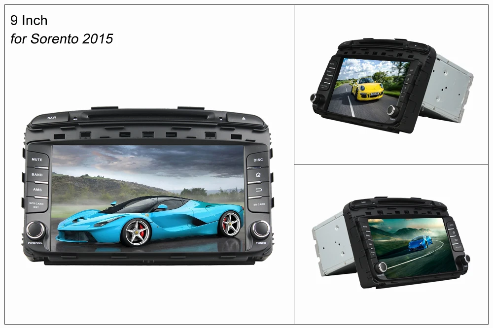 Discount SINOSMART 2 Din 2/4G RAM 4/8 Core CPU Android 8.1/8.0 Car DVD GPS Player for Kia Sorento 2011-2015 Canbus Optional 12